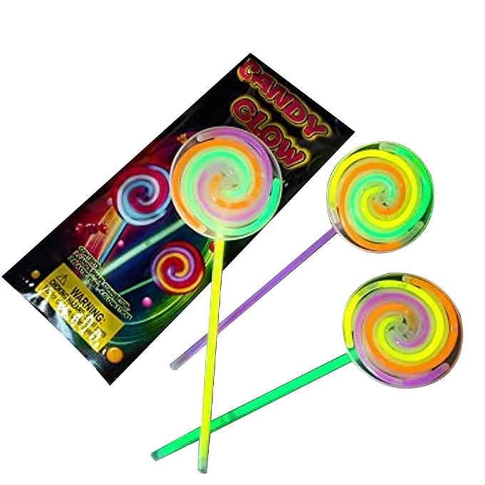 Candy Glow Lueur Candy Sticks Party Supplies Light Up Spin Sticks 3+