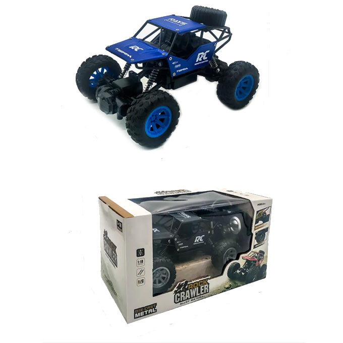 Remote Control Metal Rock Crawler Remote Car Toy for kids Multicolor