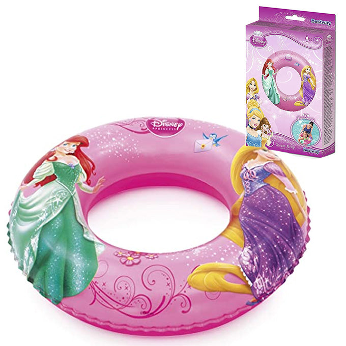 Bestway – Swim Ring Princess – Multi color - Inflatable - 56 Inches