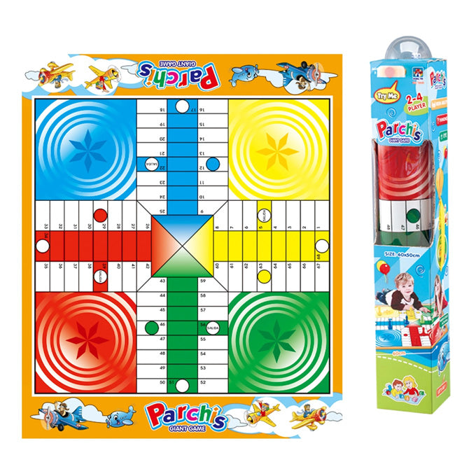 Ludo Board Game 35×30 CM Parchis Giant Game 16 Pcs 7065
