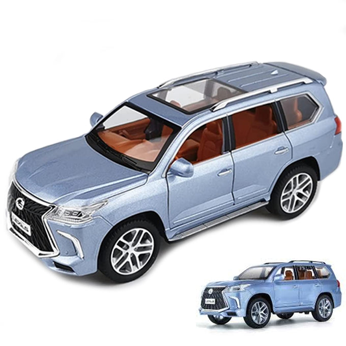 Lexus Land Cruiser Die cast 1:24 Scale Model - Blue