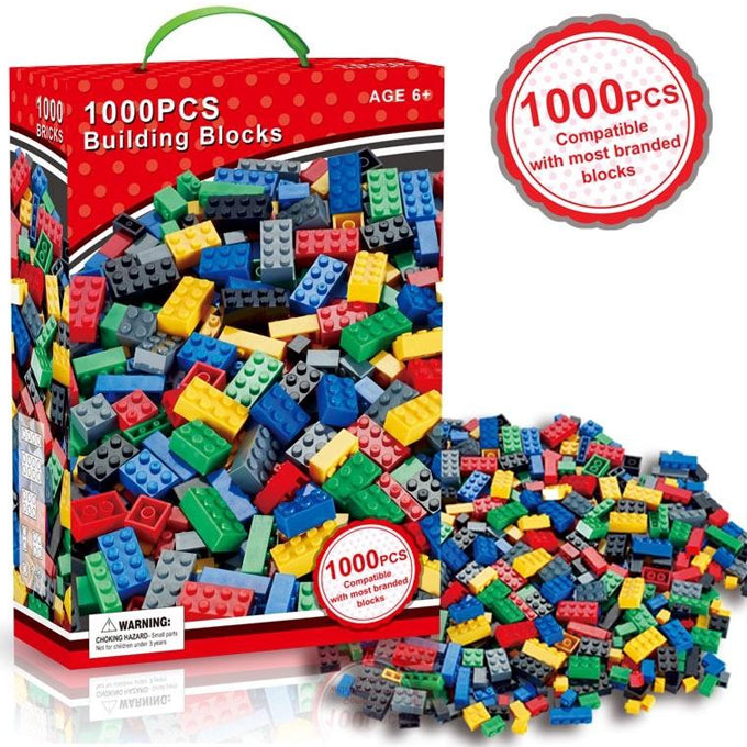 Classic Building Blocks Bricks Set for Kids - 1000 pcs box