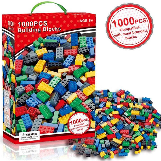Classic Building Blocks Bricks Set for Kids - 1000 pcs box