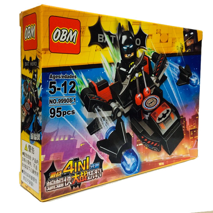 Batman Bat hero with air carft Building Block 99908-1