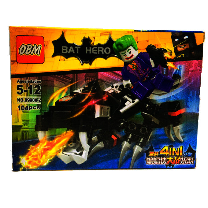 Batman Bat hero with Joker Building Block 99908-2