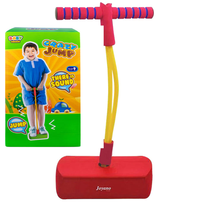 Baby Dream Foam Pogo Stick Bungee Jumper for Kids/Adults Indoor/Outdoor Toys, Foam Bouncing Toy for Kids Age 3 and up, Squeaky Sounds Gift for Boys and Girls Supports up to 40 Kg