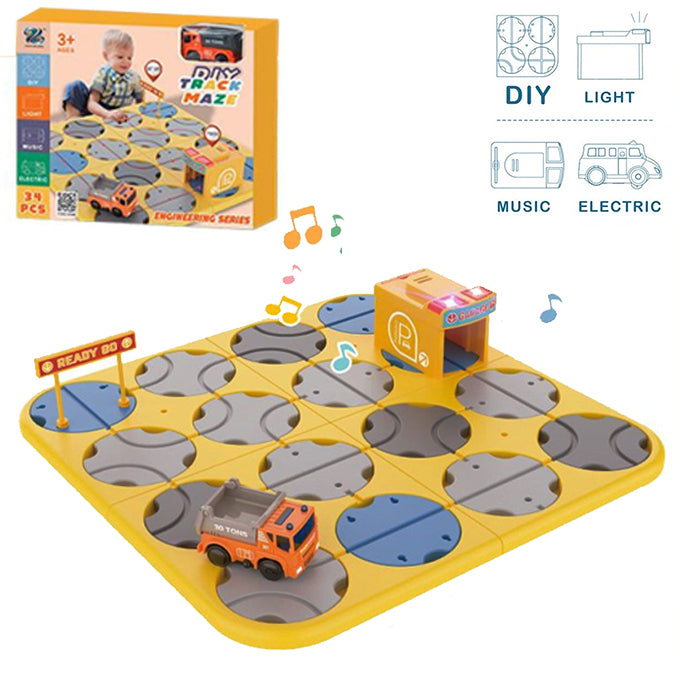 DIY Track Maze Engineering Series - Educational Toy For Kids