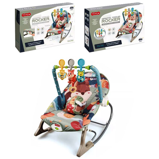 Infant To Toddler 2 in 1 Bay Rocker - Squirrel Grey