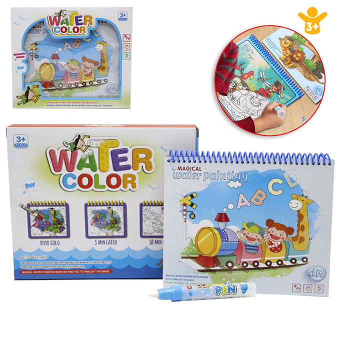 Magical Water Color Painting Book Letters for Kids Educational &amp; Learning Toy