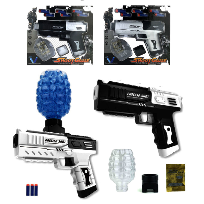 Precise Shot 2 in 1 Toy Gun - Nerf Gun &amp; Bubble Gun - Multi Color