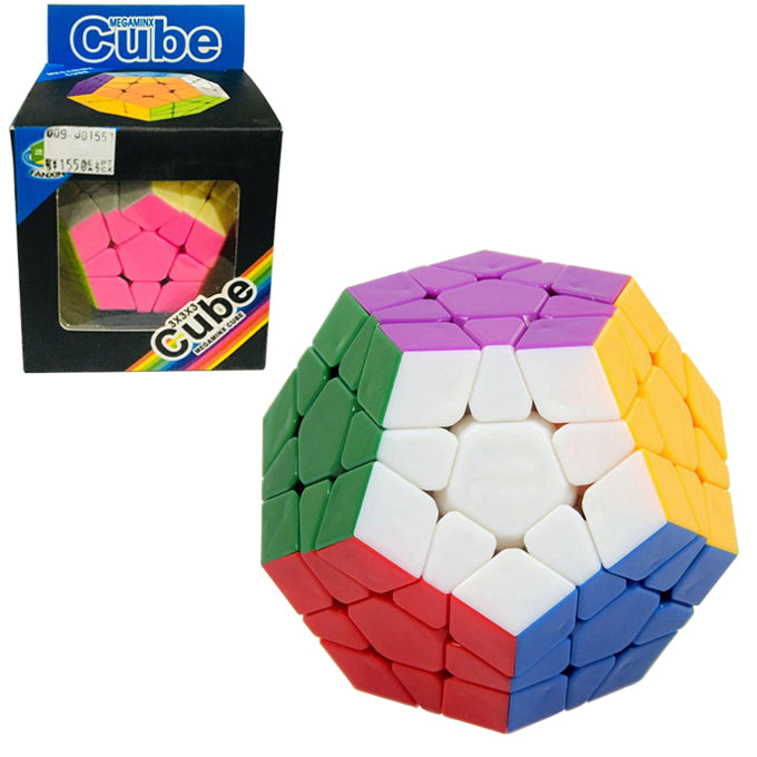 Mega Mind Rubik's Cube 12 Sides Multi Dimensional Mental Challenge Magic Cube Special For Kids