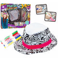 Your DIY Painting Cloth Hat 3 Different Colors - Painted Hat White