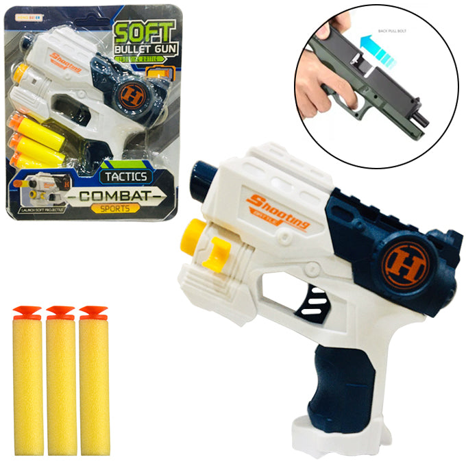 Mini Soft Darts Nerf Toygun Manual Reload