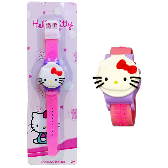 Hello Kitty Wrist Watch For Girls - Pink