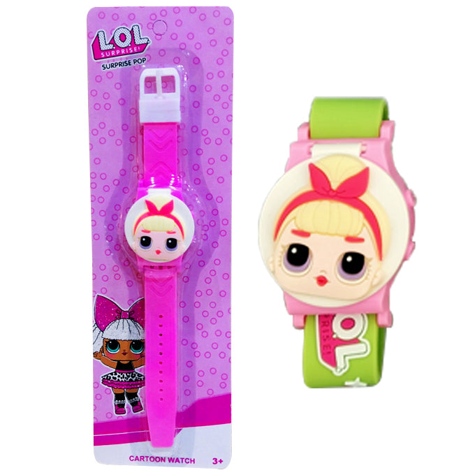 LOL Wrist Watch For Girls - Pink