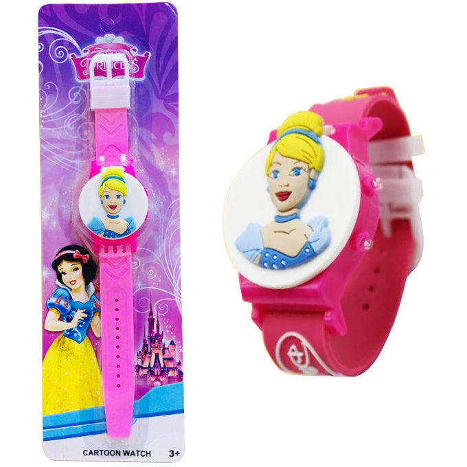 Disney Princess Wrist Watch For Girls - Pink