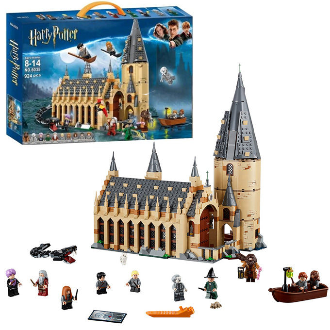Harry Potter Hogwarts Great Half Building Blocks No.6035 - 924 Pcs