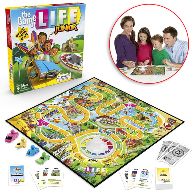 The Game Of Life Junior Adventures Cards Decision Making Board Games For Kids Local Made