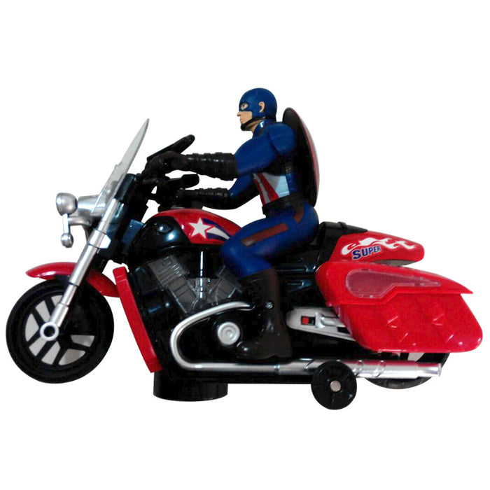 Captain America Flashy Bike