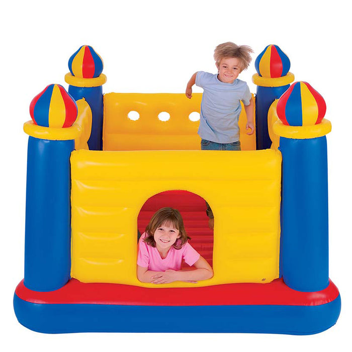 Intex - Jump-O-Lene Yellow Inflatable Jumping Castle Bouncer (69 inches) - 48259