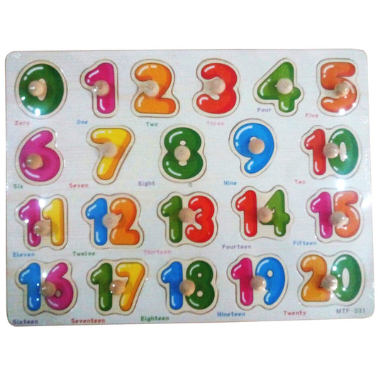 Wooden Puzzle - Learning Numbers