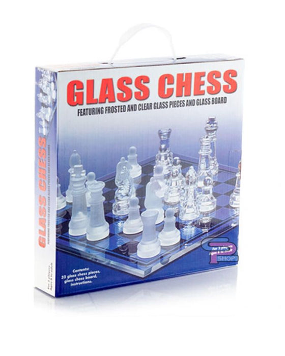 Glass Chess Game Set