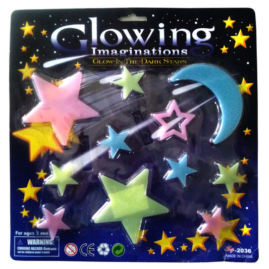 Glow In The Dark Stars (10 Pcs)