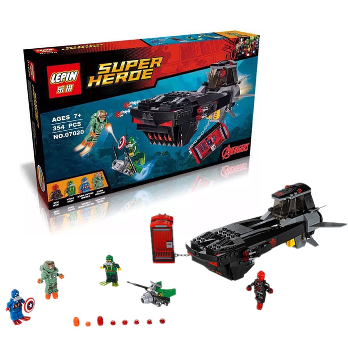 Super Hero Avengers - Submarine - Lego - 7119