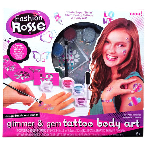 Glitter Tattoo Body Art