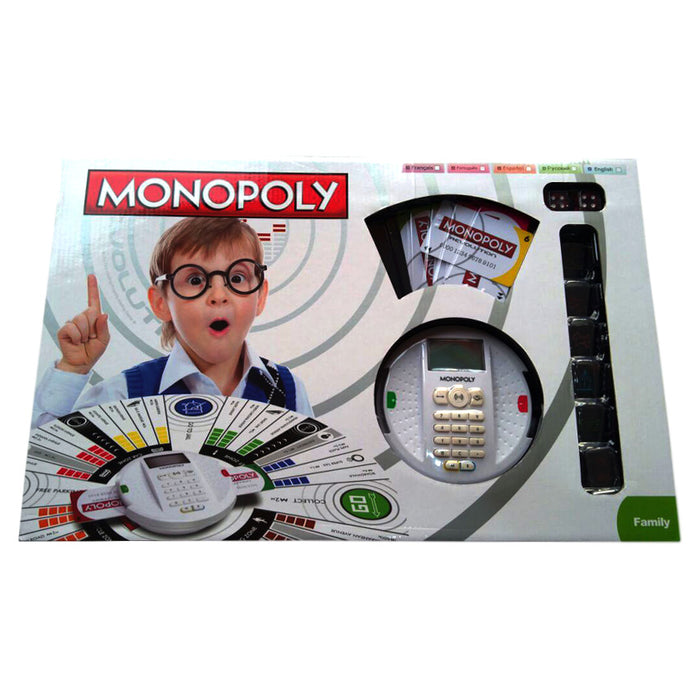 Monopoly Revolution Board Game With Credit Card Machine
