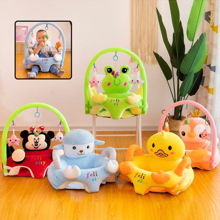 BABY ANIMALS PLAY-GYM FLOOR SEATS TOY BAR OVER