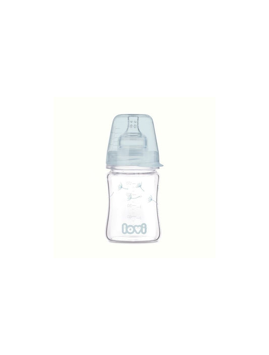 LOVI Glass Bottle DIAMOND GLASS 150 ml Botanic