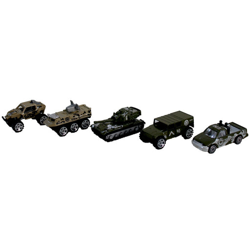 Army Vehicle Set - 5 pc (Die Cast)