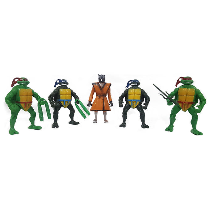 Teenage Mutant Ninja Turtles TMNT - 5 Action Figures Set